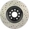 Centric Parts Sport Drilled/Slotted Brake Rotor, 127.33096L 127.33096L - alternate 4